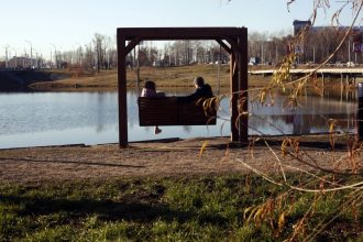 Новый парк семейного отдыха в Иркутске. Фото с места