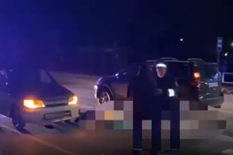 В Братске пешехода от удара одним автомобилем отбросило под колеса другого