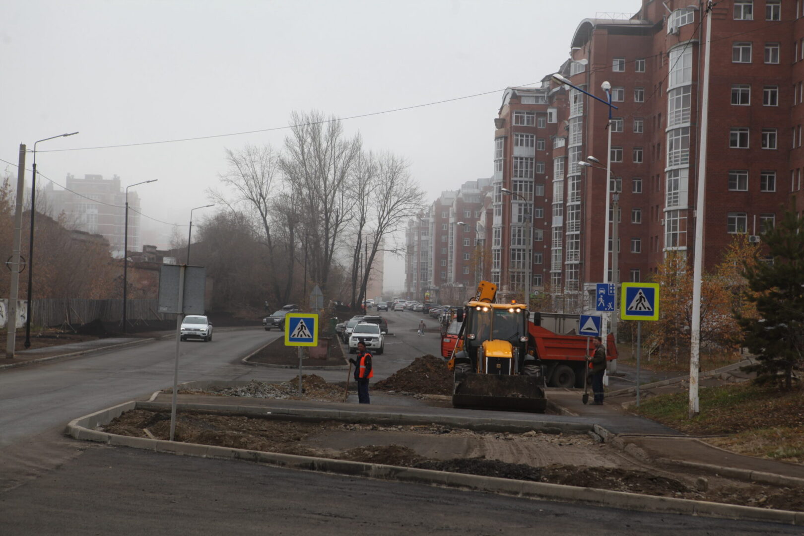 В Иркутске отремонтировали улицу Баррикад и завершают ремонт улицы Дальневосточная