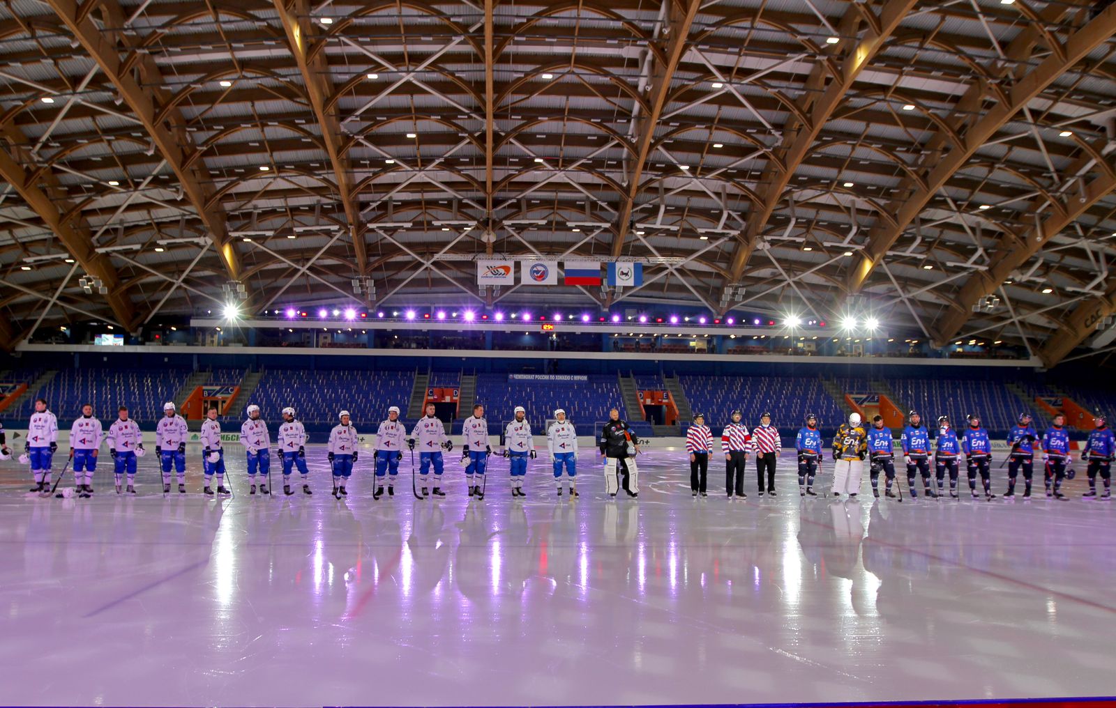 Чемпионат России по бенди стартовал в Иркутске 7 ноября