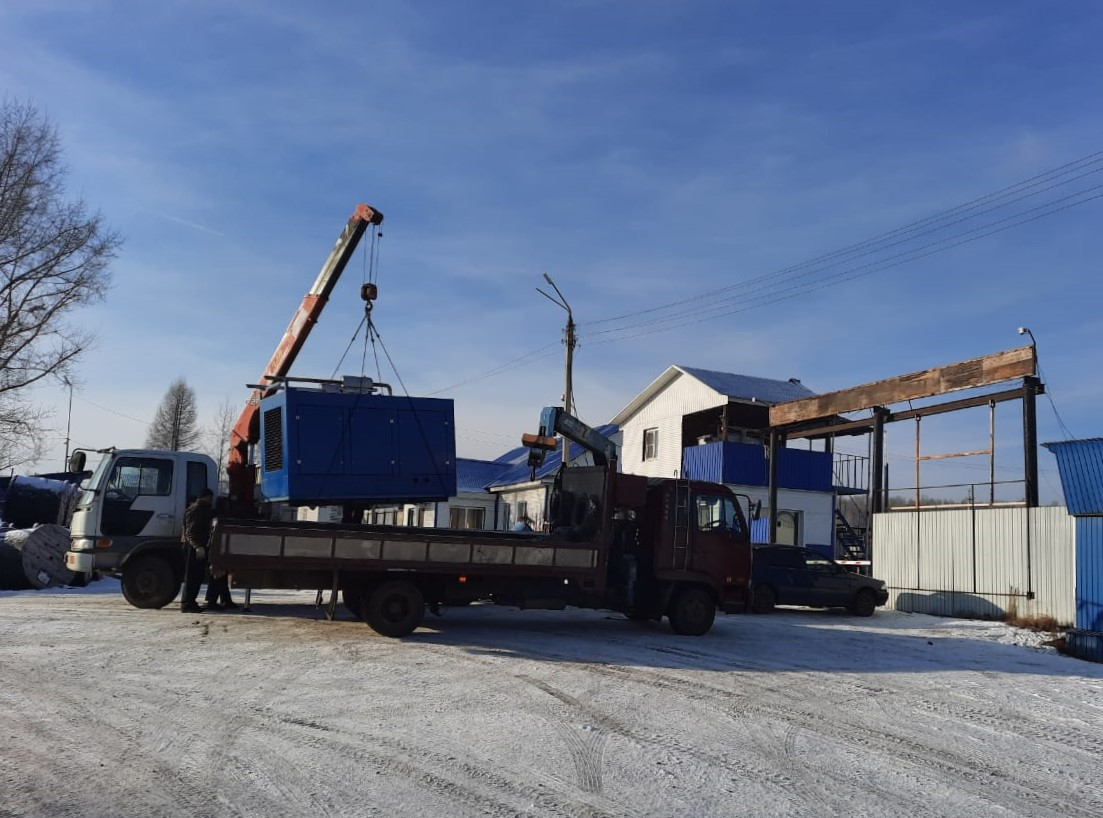 Дизельную электростанцию установили в котельной села Голуметь Черемховского района