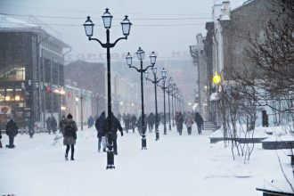 Сильный ветер и мокрый снег ожидается в западных и северных районах Приангарья 11 ноября