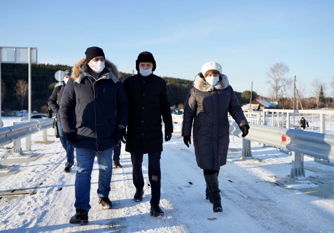В селе Зулумай Зиминского района восстановили мост, разрушенный паводками