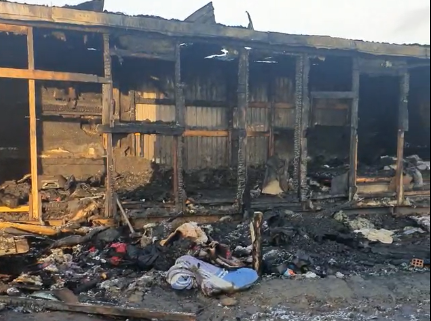 В Заларях двое рабочих погибли и-за поджога их строительного вагончика