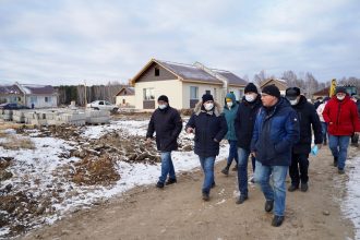 Жилой комплекс в новом микрорайоне Нижнеудинска не успеют достроить в этом году