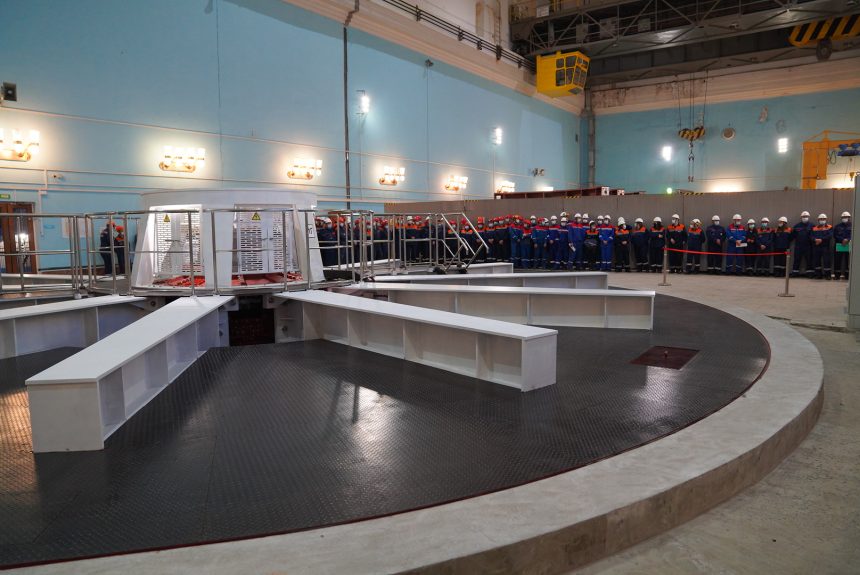 Новый гидроагрегат №1 запустили на Иркутской ГЭС
