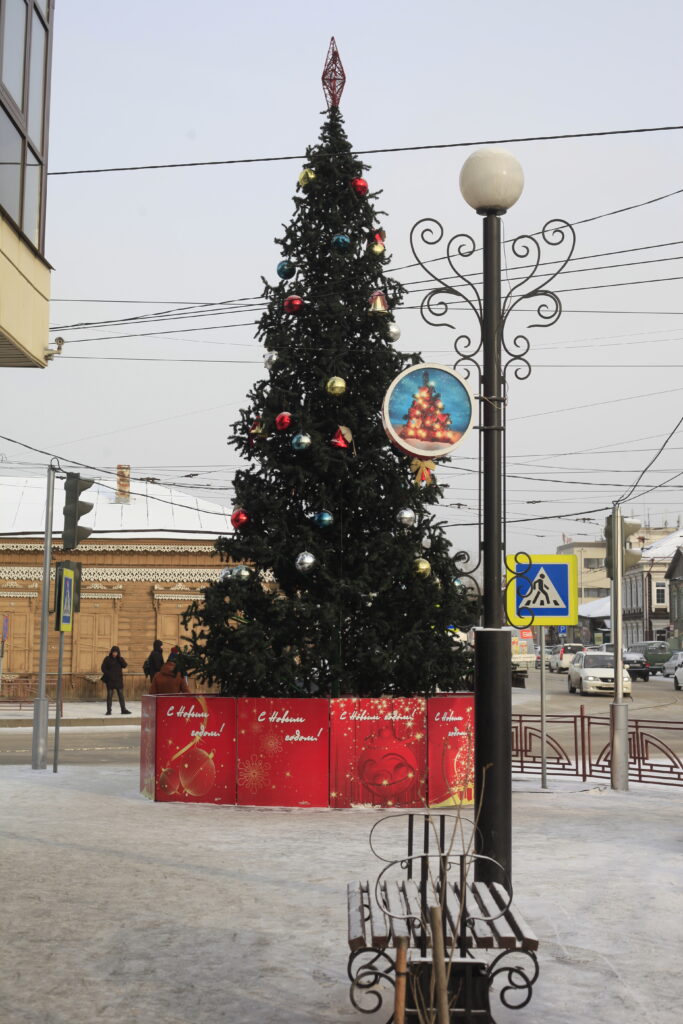 Предновогодний Иркутск в фотографиях