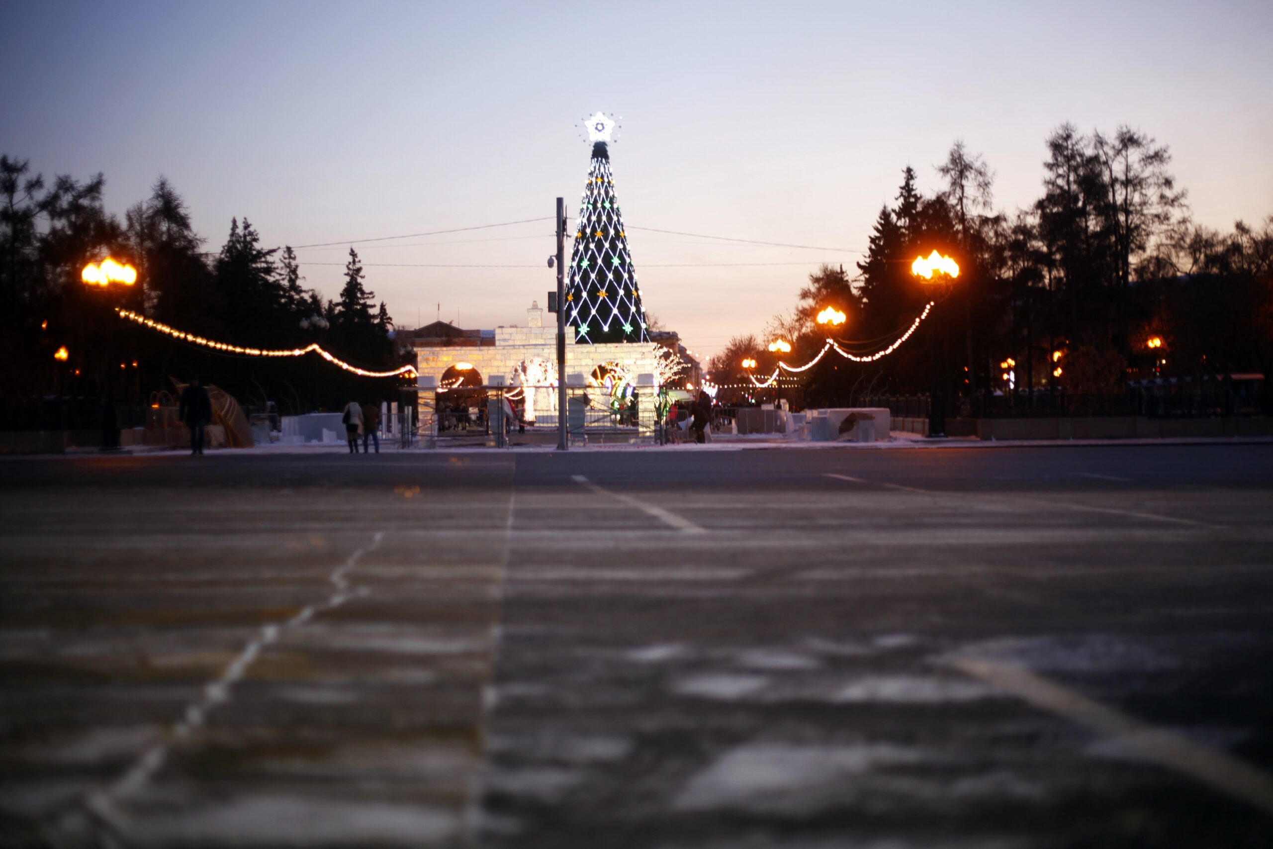 Предновогодний Иркутск