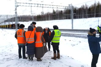 Реконструкцию жд станции Андриановская завершают в Иркутской области