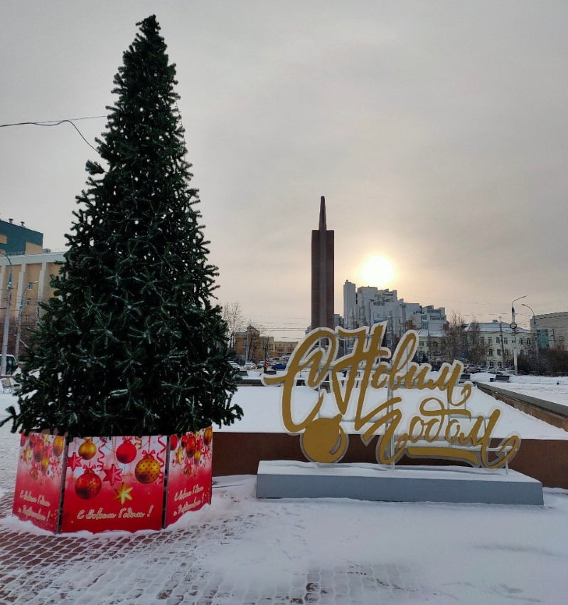25 декабря в Иркутске откроют главную ёлку Октябрьского округа