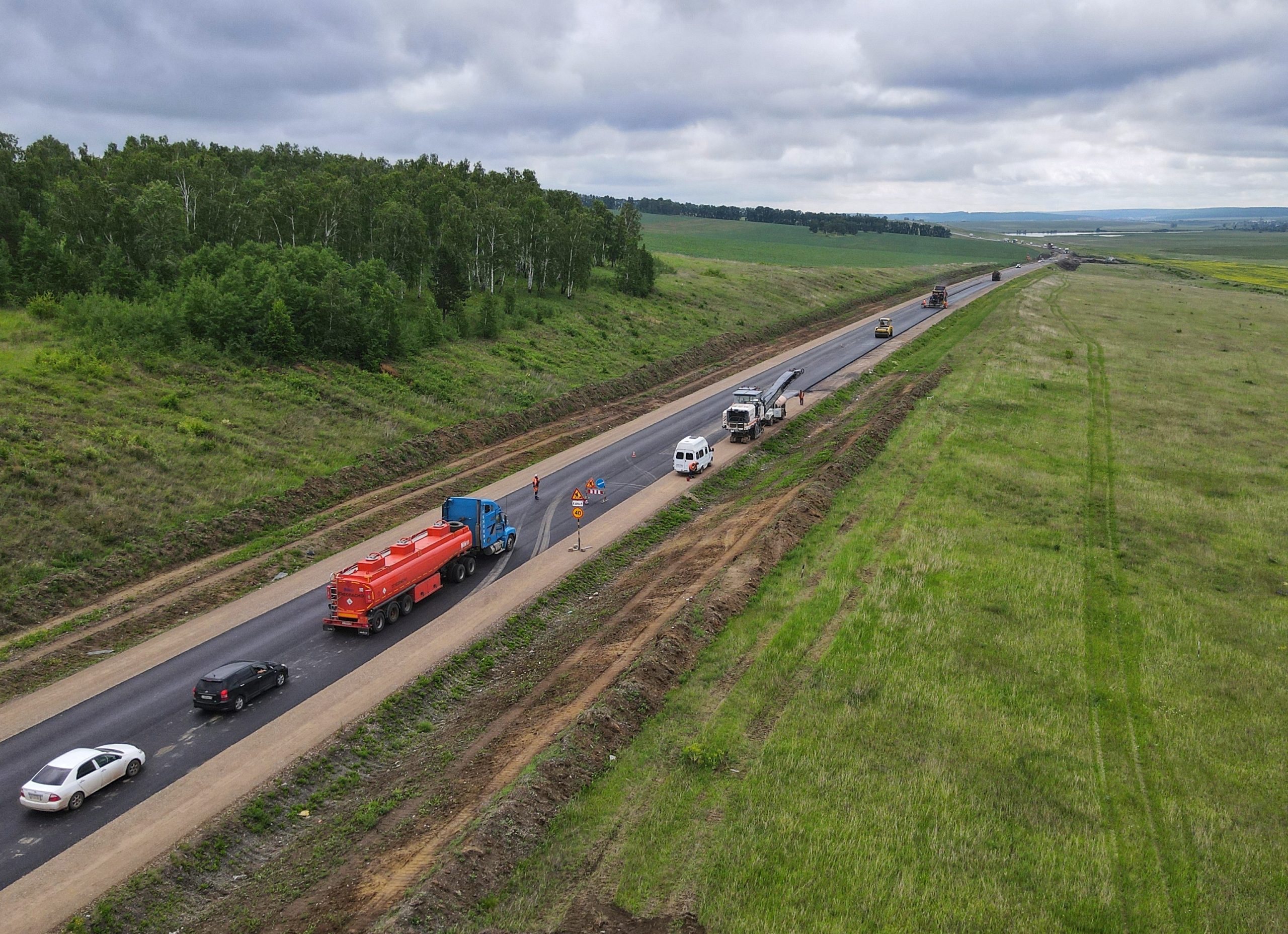 35 километров федеральных трасс отремонтируют в Приангарье к осени 2022 года