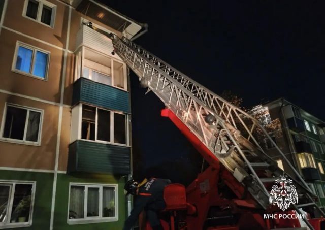 Огнеборцы спасли на пожаре в Усолье-Сибирском 11 человек, включая троих детей