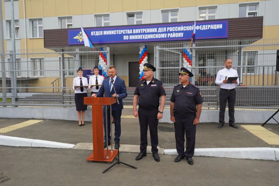 В Нижнеудинске Иркутской области открыли новый комплекс зданий отдела полиции