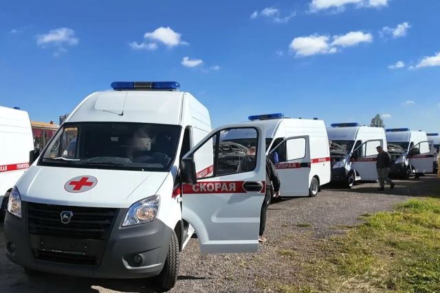 Новые машины скорой помощи получила Иркутская область