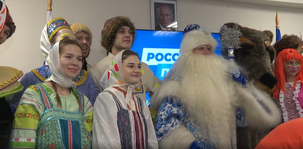 Актеры иркутского драмтеатра поддержали Путина в его выдвижении на выборах