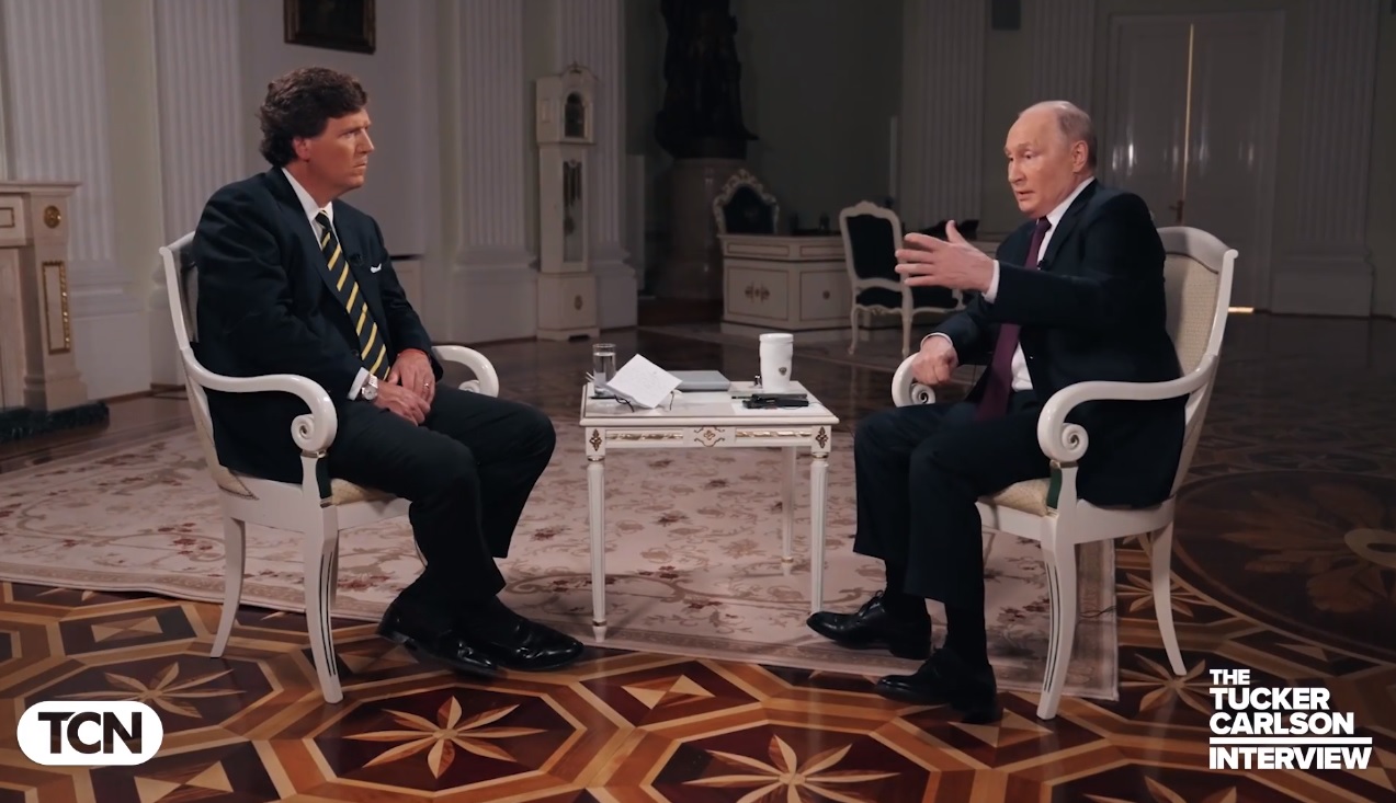 Amerikanskiy Zhurnalist Taker Karlson Obnarodoval Intervyu S Putinym