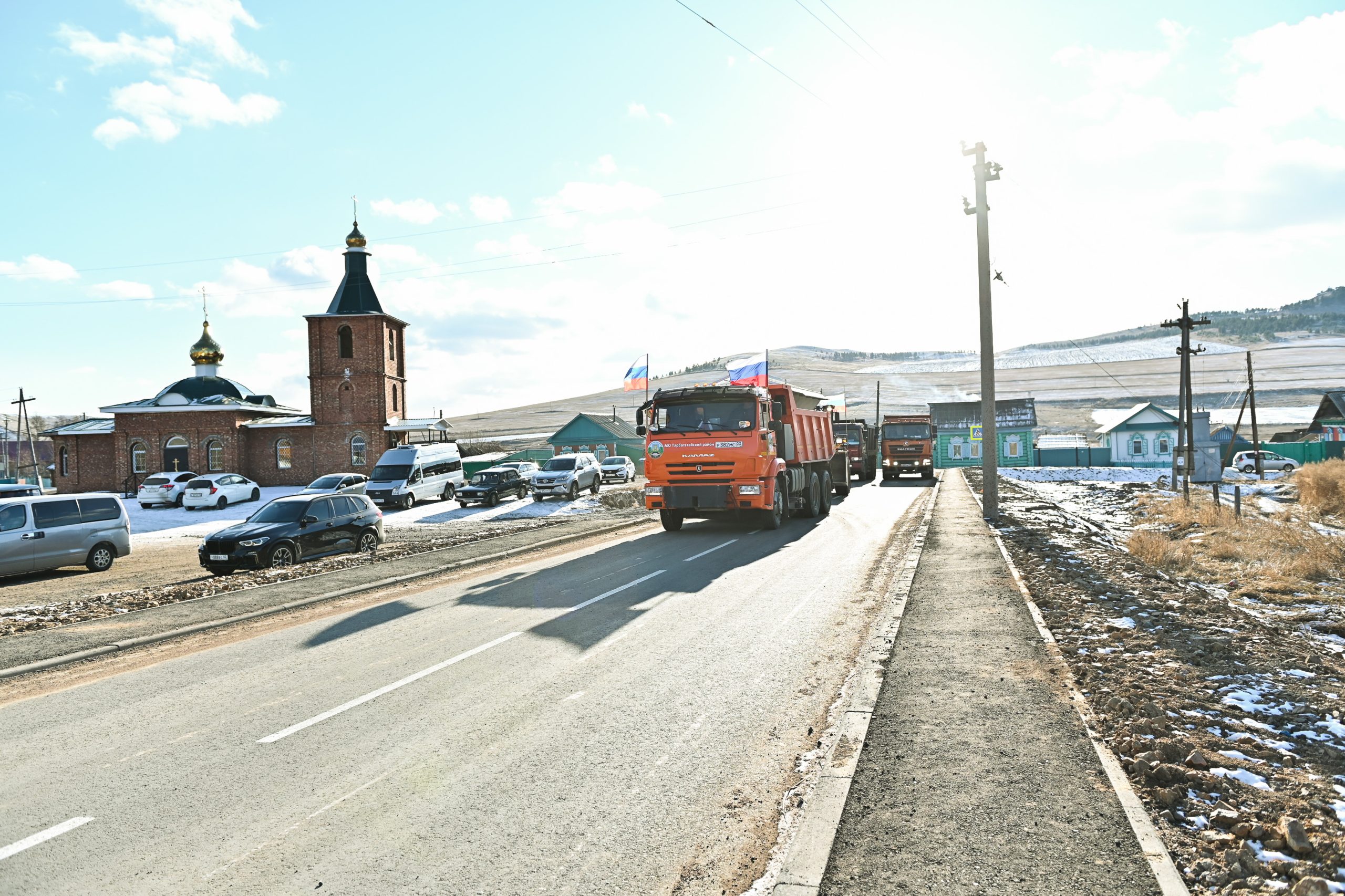 В "Самой красивой деревне России" в Бурятии обновили дороги