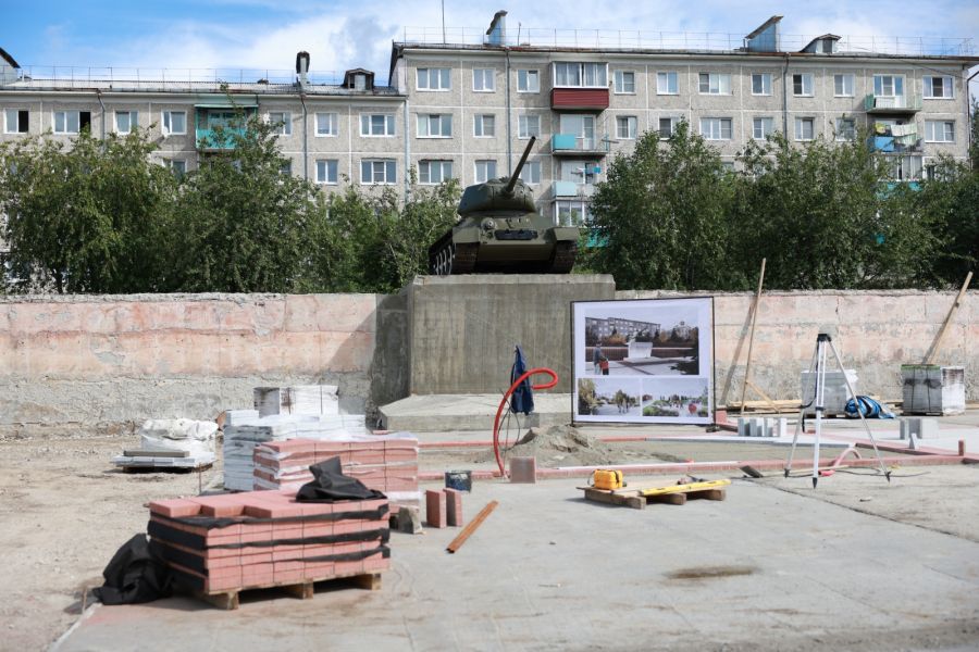 В Черемхово обновляют мемориально-ландшафтный комплекс «Память поколений»