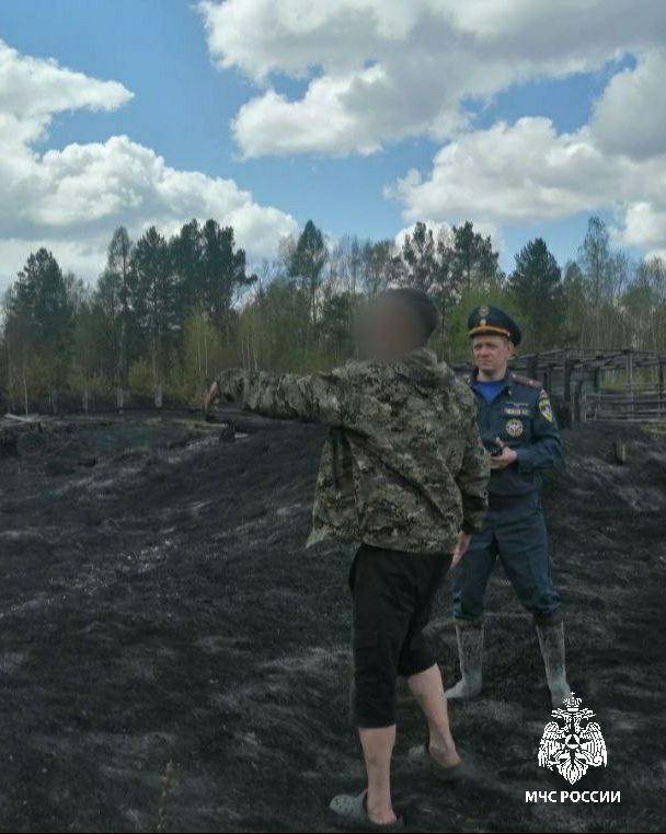 Лесной пожар в Приангарье: виновнику грозит уголовная ответственность