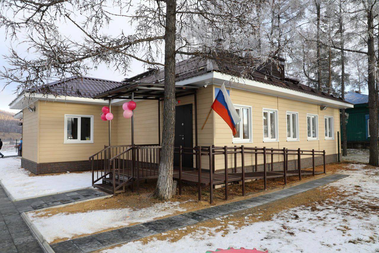 Детский сад открыли после капитального ремонта в деревне Полосково Качугского района