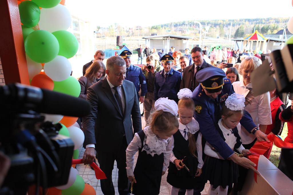 Детский сад открыли в микрорайоне Лесной Иркутска