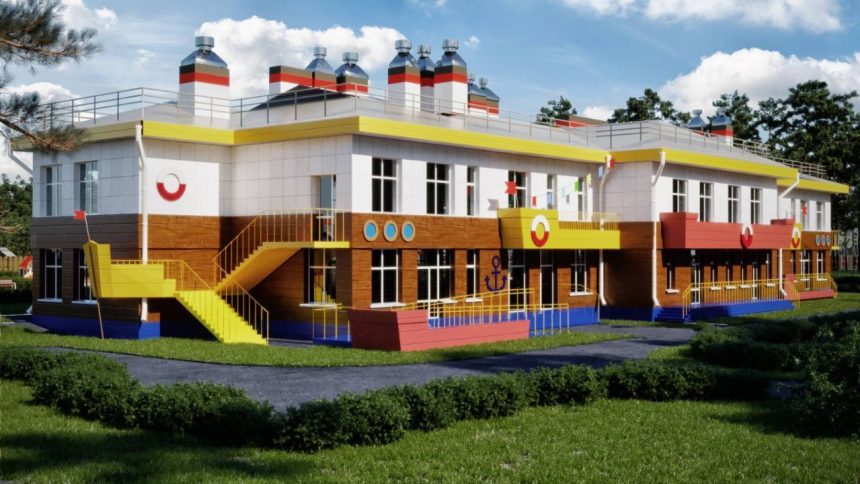 Детский сад ввели в эксплуатацию в поселке Большая речка Иркутского района