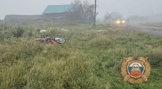 Водитель мотоцикла без прав погиб в Тулунском районе