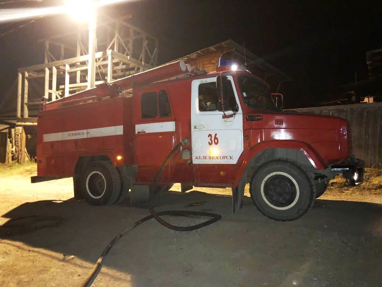 Два человека погибли на пожаре в Железногорске-Илимском