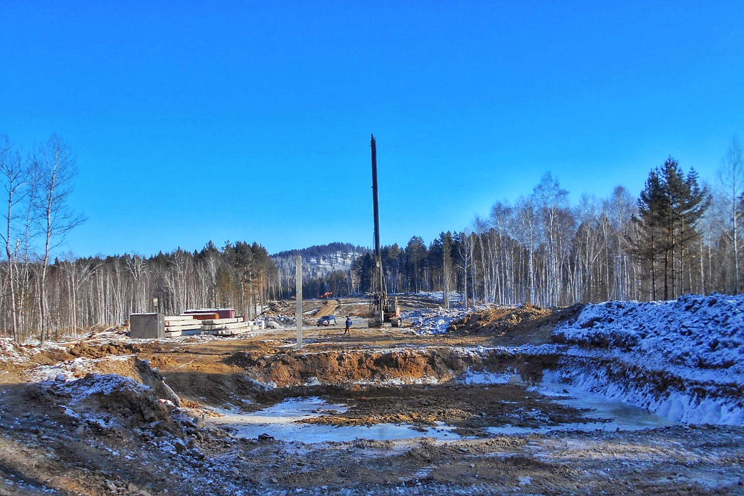 Два моста построят на трассе «Байкал» в Шелеховском районе за два года