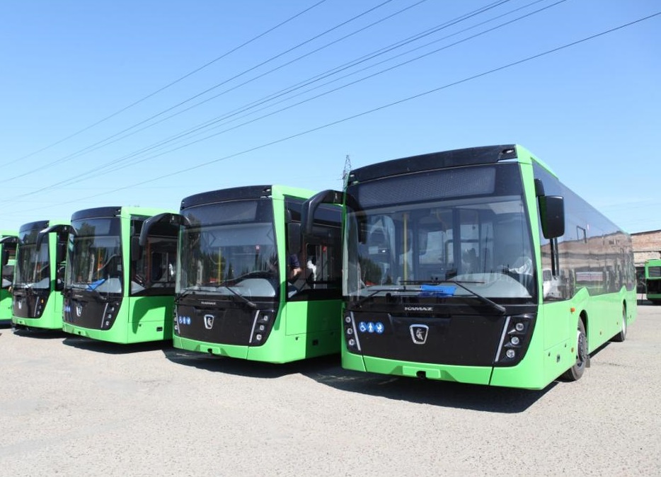 Еще шесть автобусов «НЕФАЗ» доставили в Иркутск