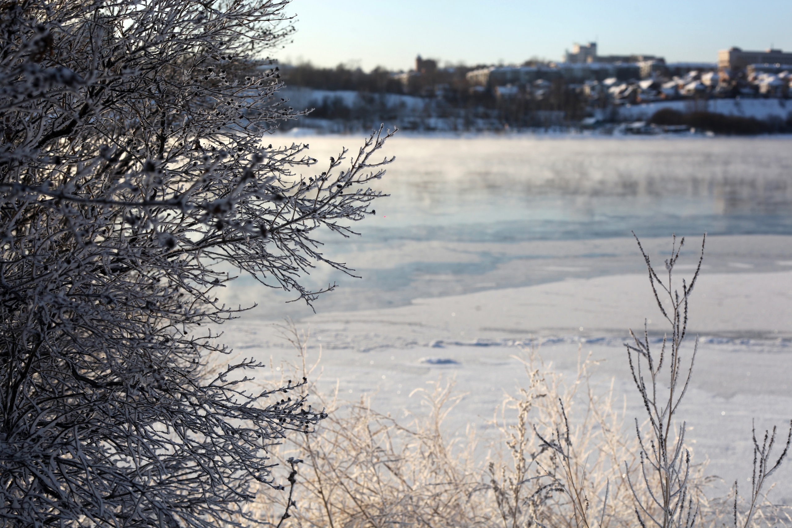 Это очень морозный день. Как Иркутск переживает один из самых холодных дней за последние годы