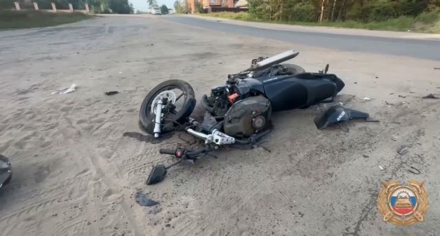 В Нижнеилимском районе подросток на мотоцикле пострадал в ДТП с «Ладой Гранта»