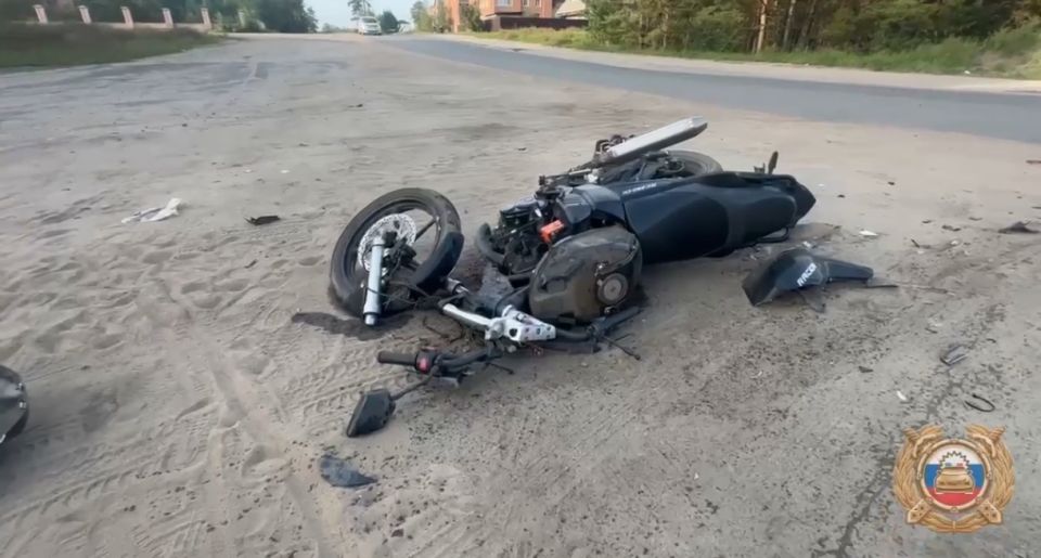 В Нижнеилимском районе подросток на мотоцикле пострадал в ДТП с «Ладой Гранта»