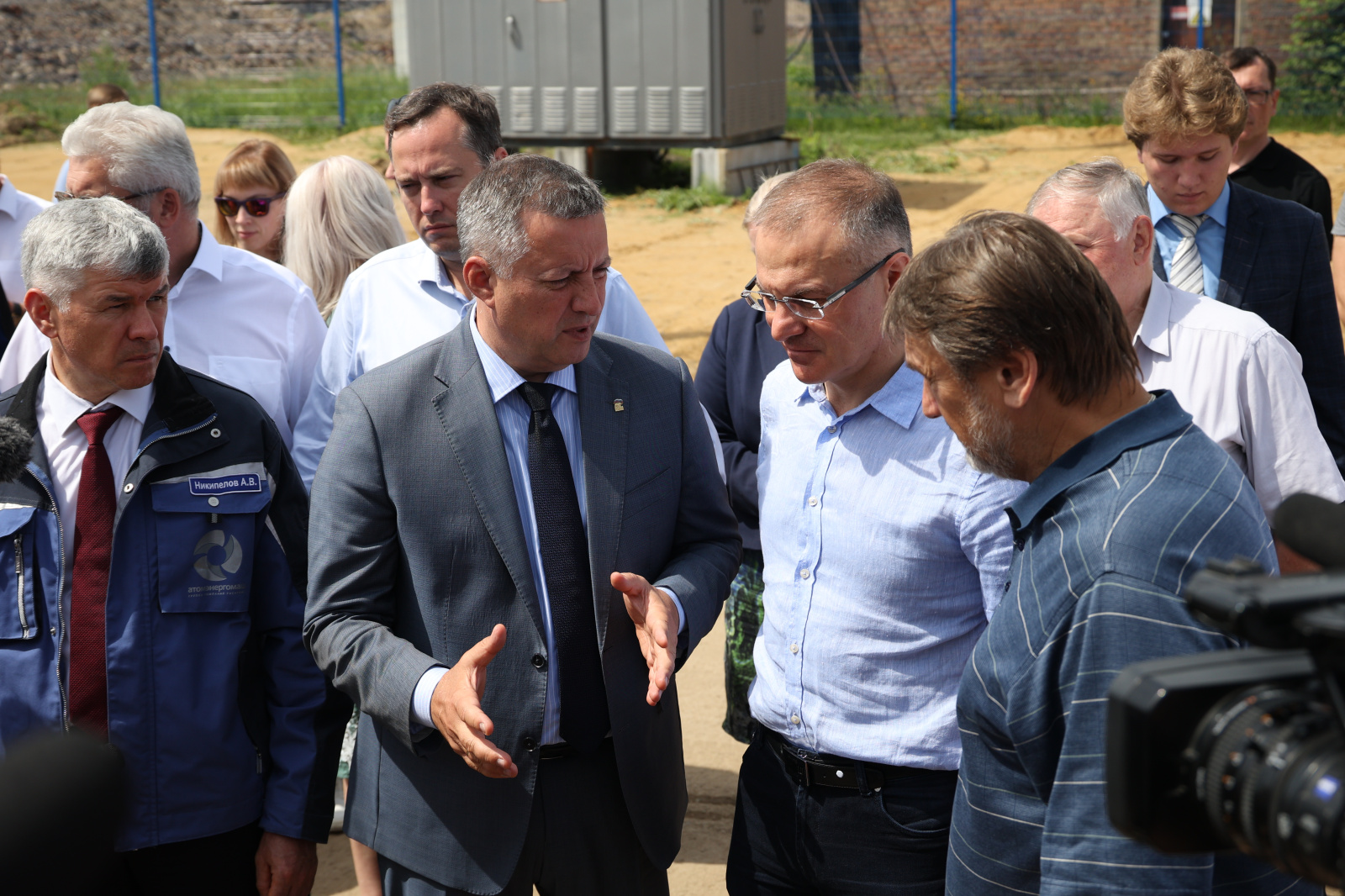 Губернатор и сенаторы Совета Федерации посетили площадку "Усольехимпрома" 14 июля