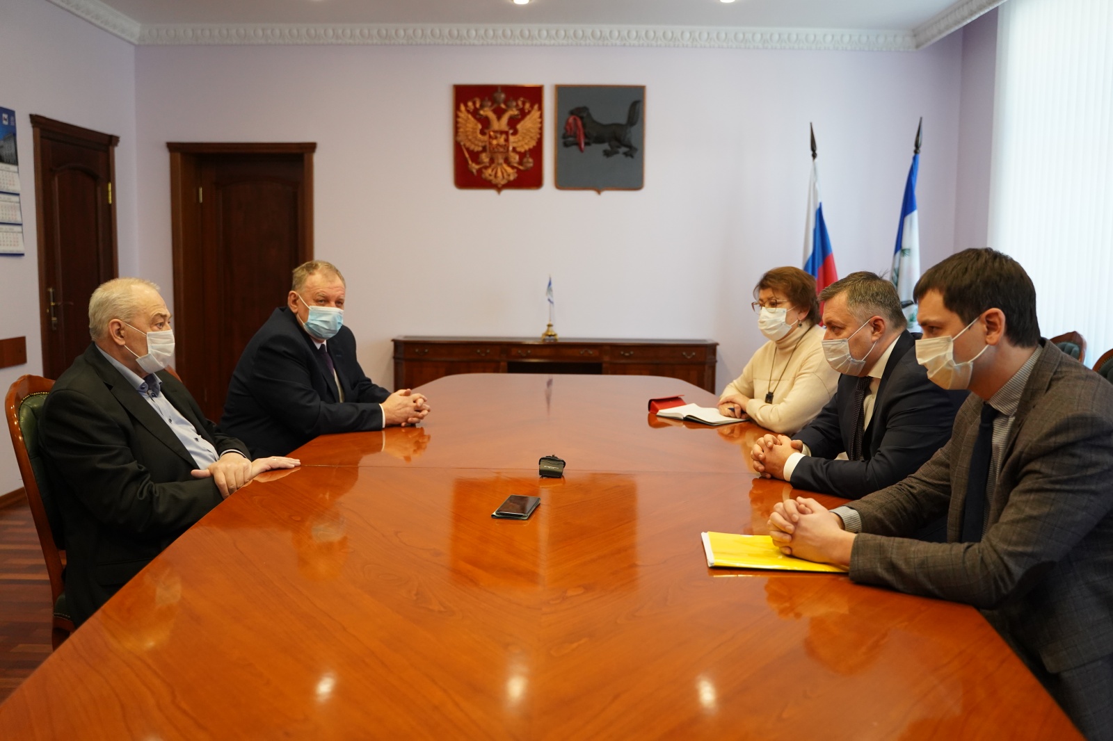 Игорь Кобзев пригласил Бориса Говорина принять участие в сохранении памятников