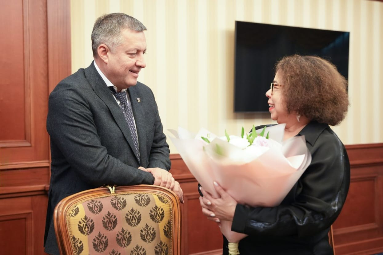 Игорь Кобзев провел встречу с послом Никарагуа в России
