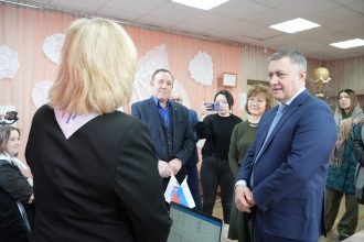 Игорь Кобзев проверил сельские избирательные участки Иркутского района перед выборами