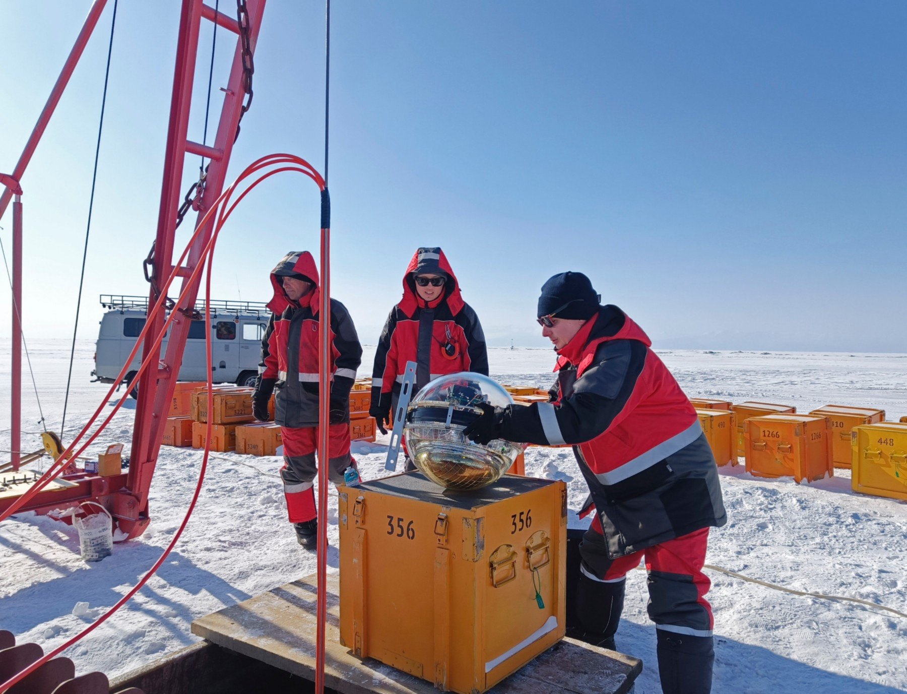 Очередной этап строительства нейтринного телескопа стартует на Байкале