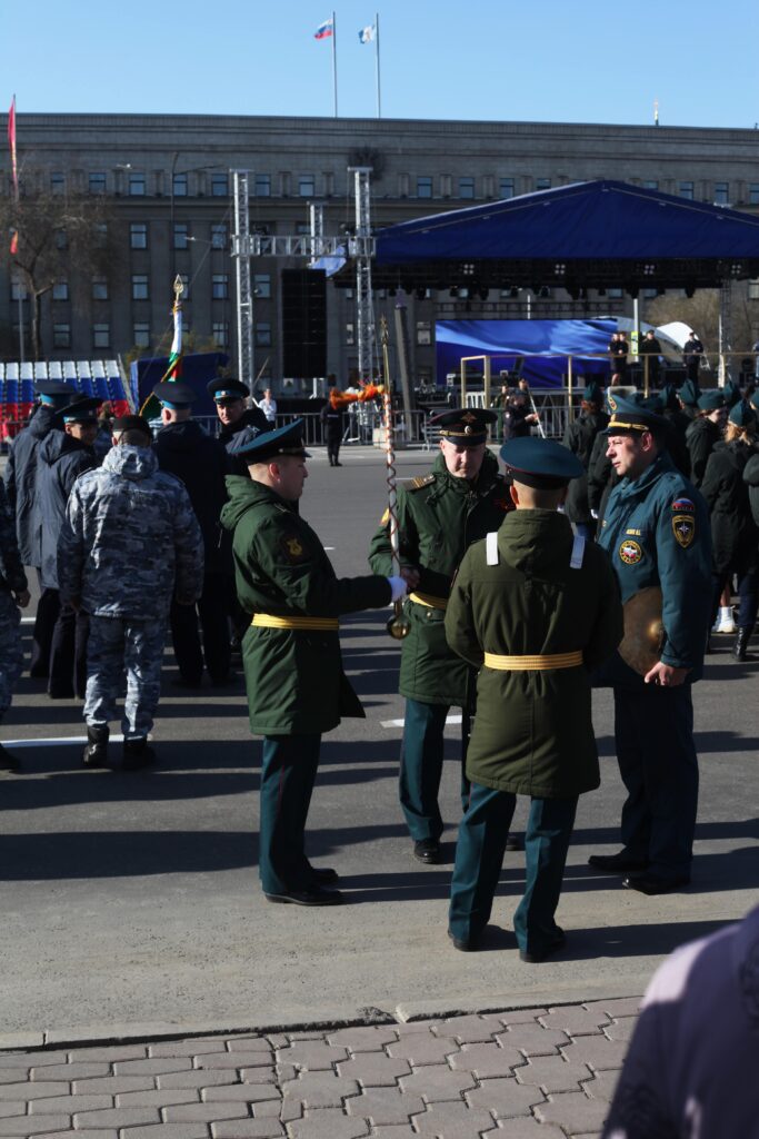 Вторая репетиция Парада Победы прошла в Иркутске. Фото