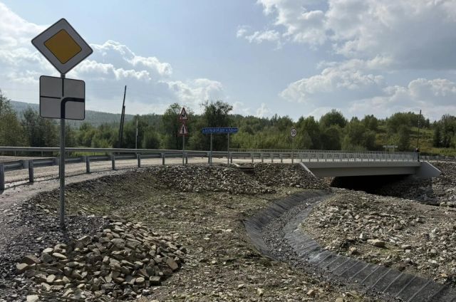 Два новых моста открыли в Бодайбинском районе после реконструкции