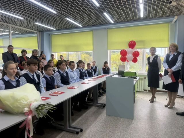 Два агротехнологических класса открыли в Мишелевской школе Усольского района