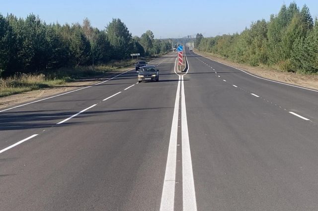 Дорогу к городу Саянску в Иркутской области отремонтировали