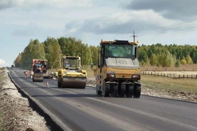 В Приангарье заканчивают ремонт 7 км дороги Баяндай – Еланцы – Хужир