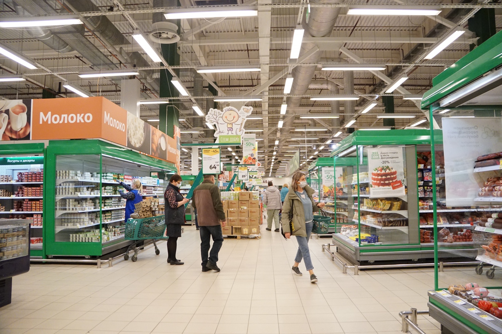 Иркутская область заняла первое место в СФО по наименьшему росту цен на продукты