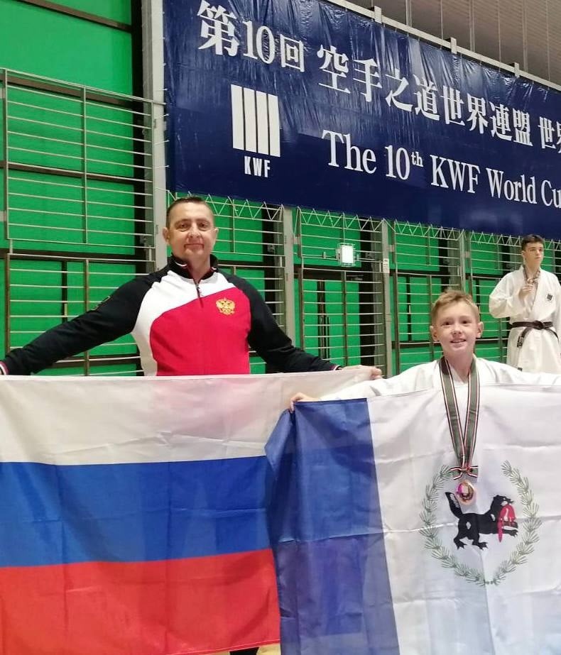 Иркутский каратист завоевал бронзу на Кубке мира в Японии