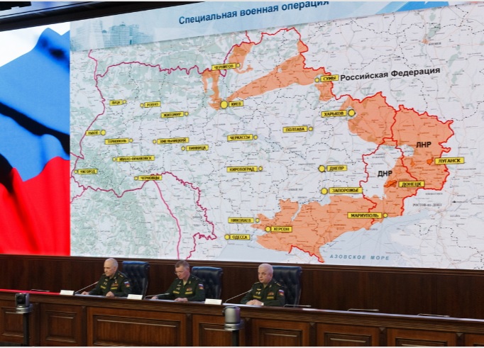 Итоги военной операции на Украине за месяц