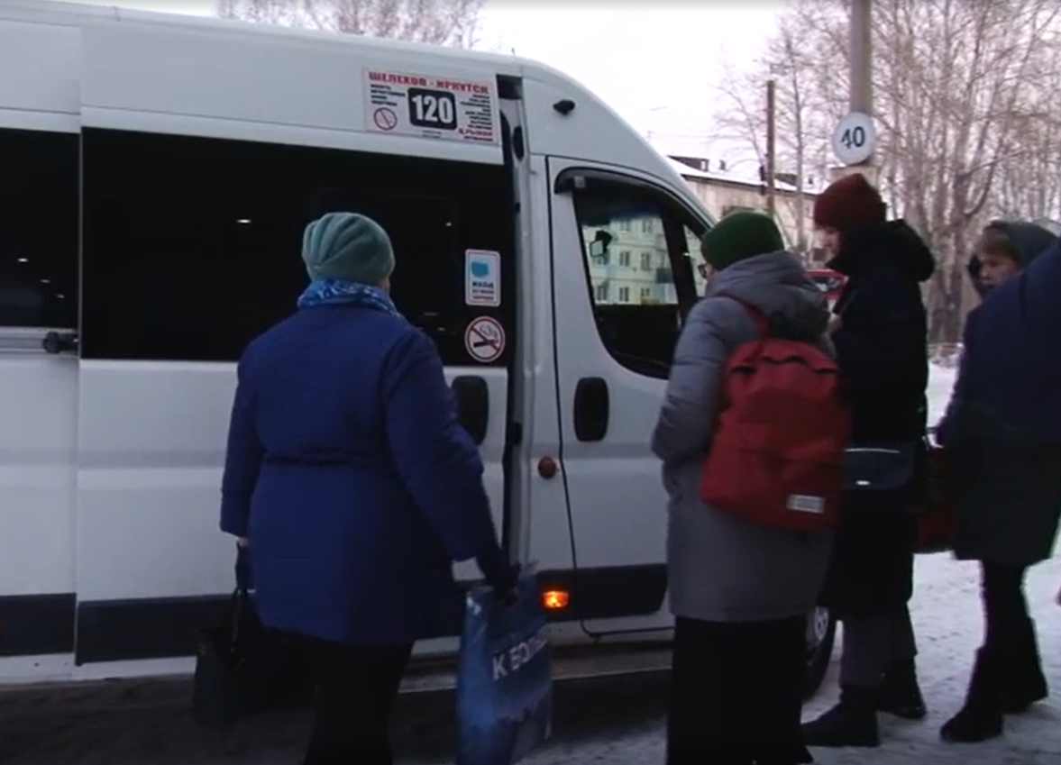 Из Иркутска в Шелехов запустят автобусы большей вместимости