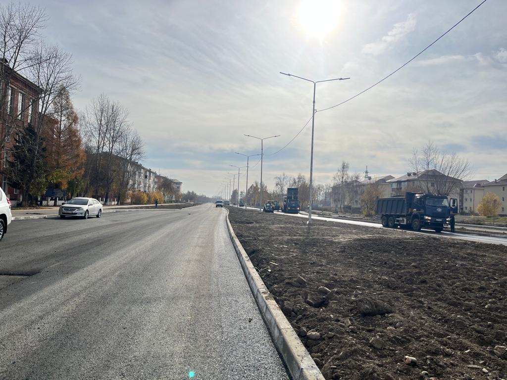 Капремонт Комсомольского проспекта завершается в Усолье-Сибирском