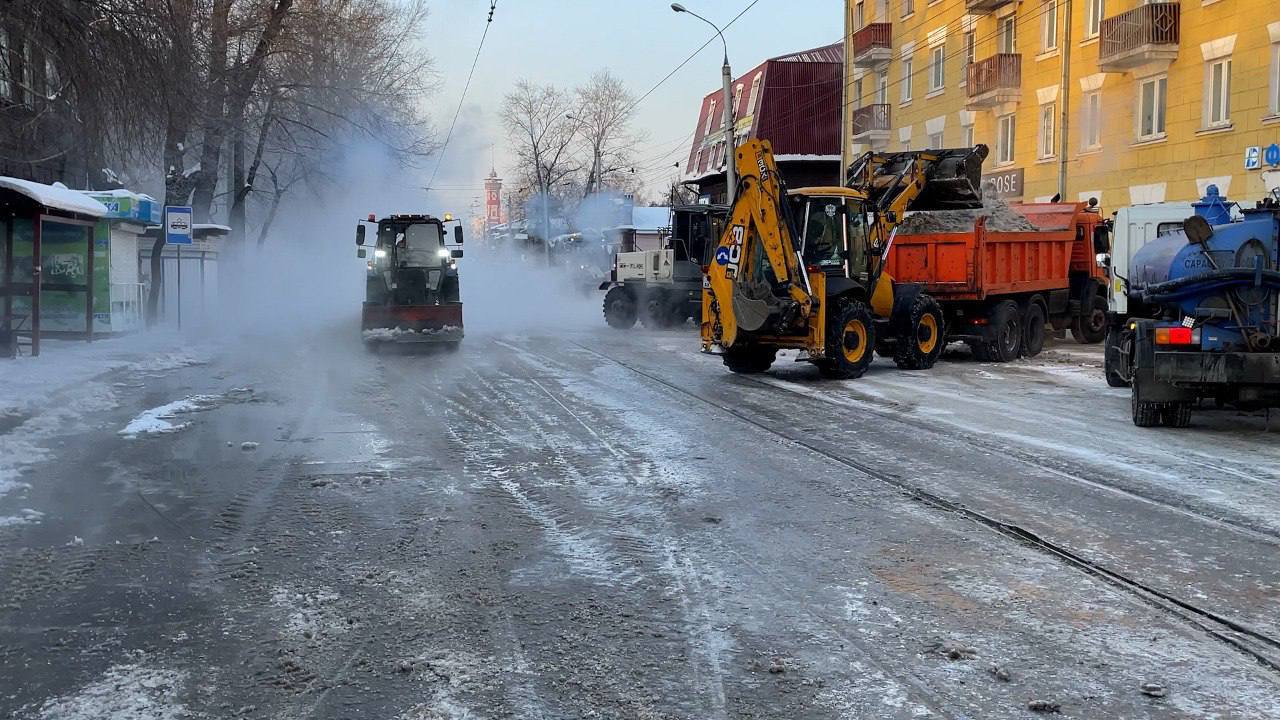 Коммунальная авария произошла в Иркутске 24 февраля — Иркутск Сегодня