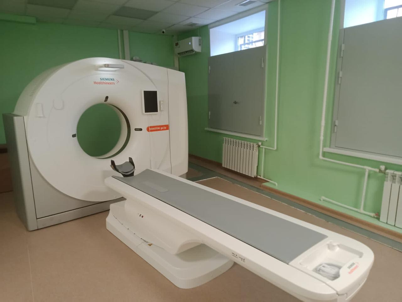 Компьютерный томограф поступил в Железногорскую районную больницу